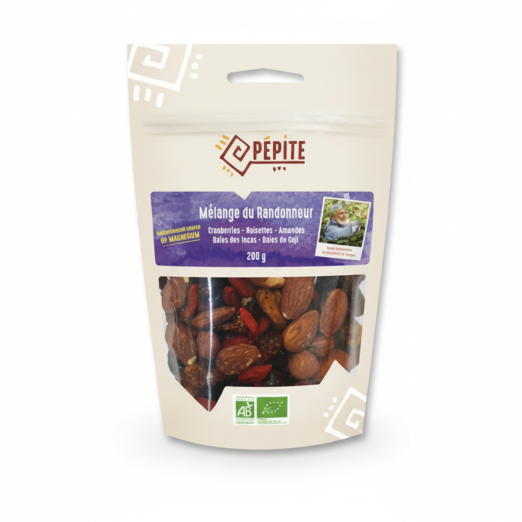 Pépite -- Mélange du randonneur bio - 200 g