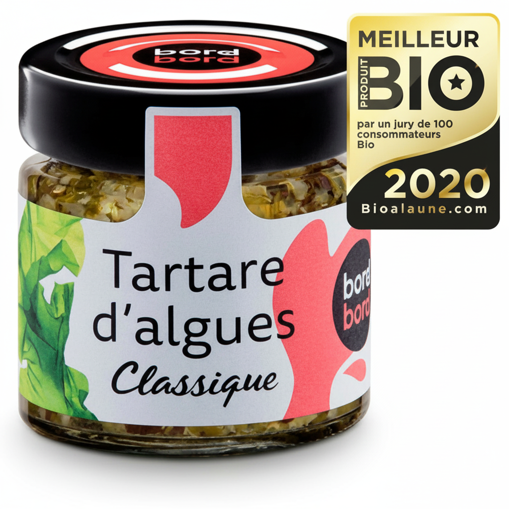 BORD A BORD -- Tartare d'algues - 110 gr.