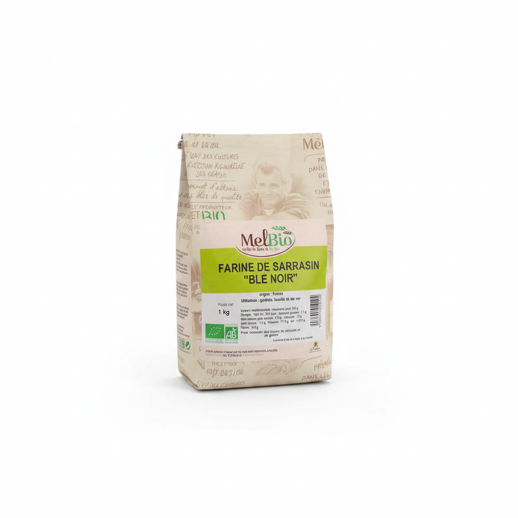 MELBIO -- Farine de ble noir 1kg