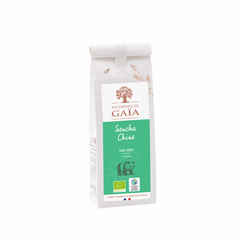 Jardins De Gaïa -- EOL Thé vert bio sencha (chine) - 100 g