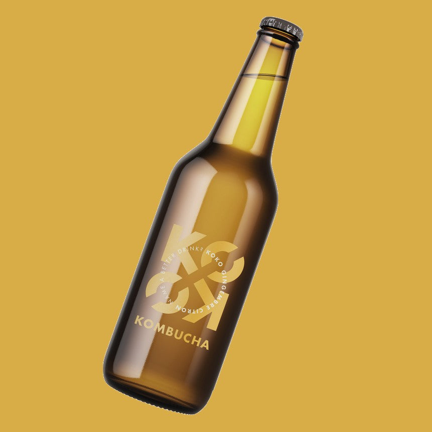 Kombucha gingembre citron bio (ambiant) - 2
