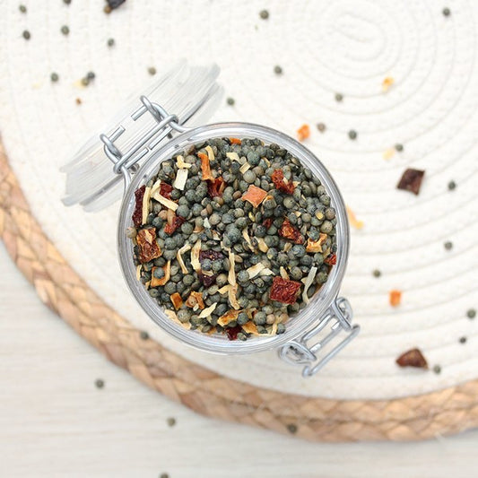 Lentilles bio mélangées façon petit salé - 1