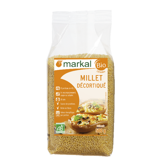 Millet décortiqué bio - 1