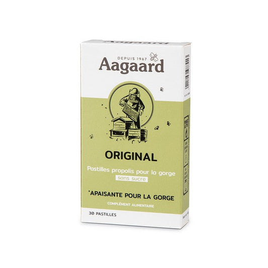 Aagaard -- Pastilles propolis original - 30 pastilles